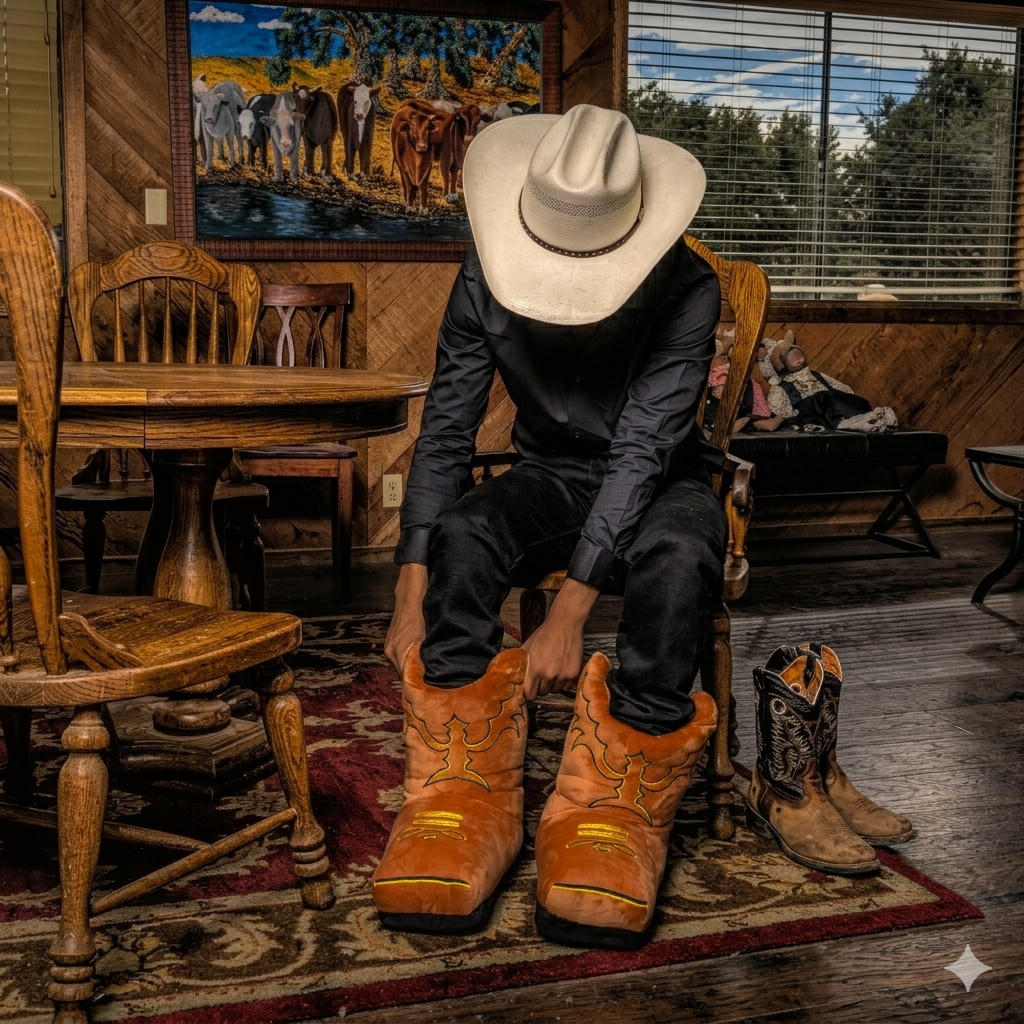 Broncozy™ Cowboy slippers